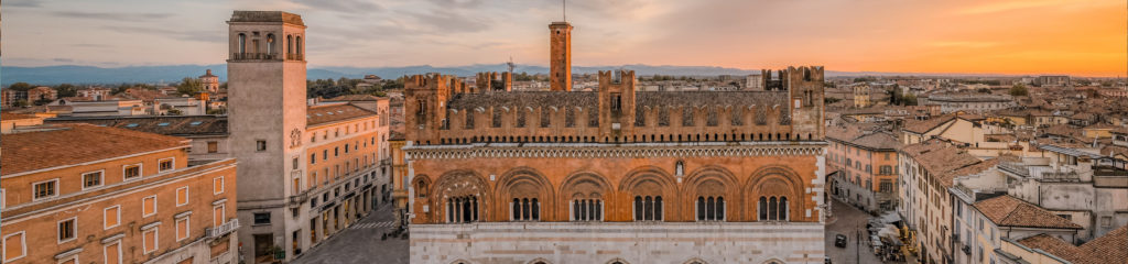 Palazzo comunale vista aerea