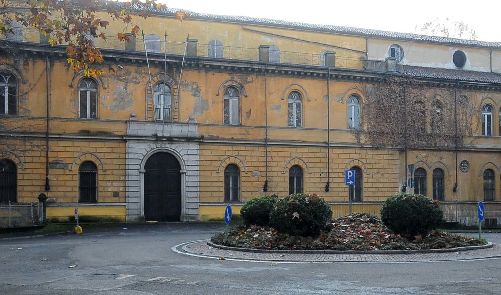 Facciata dell'ex Ospedale militare