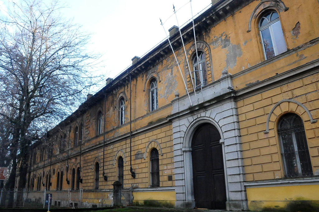 Facciata esterna ex Ospedale militare