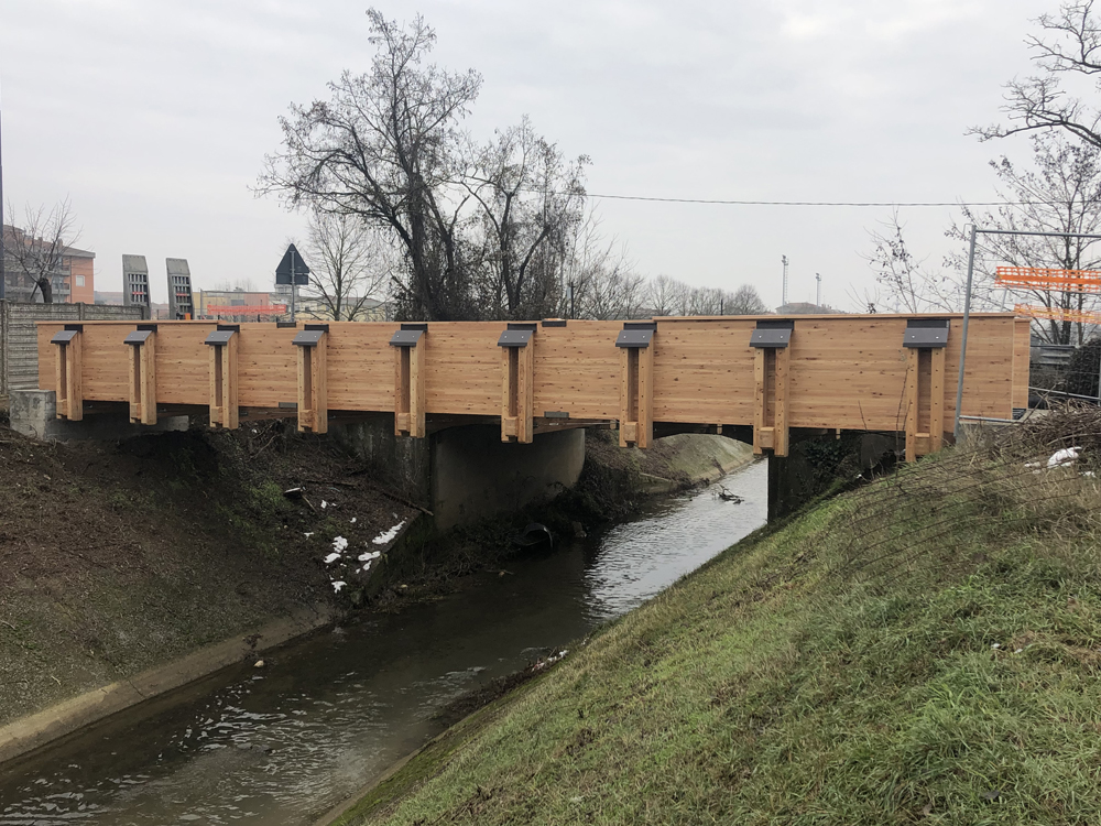 Nuovo ponte ciclopedonale su Canale della Fame